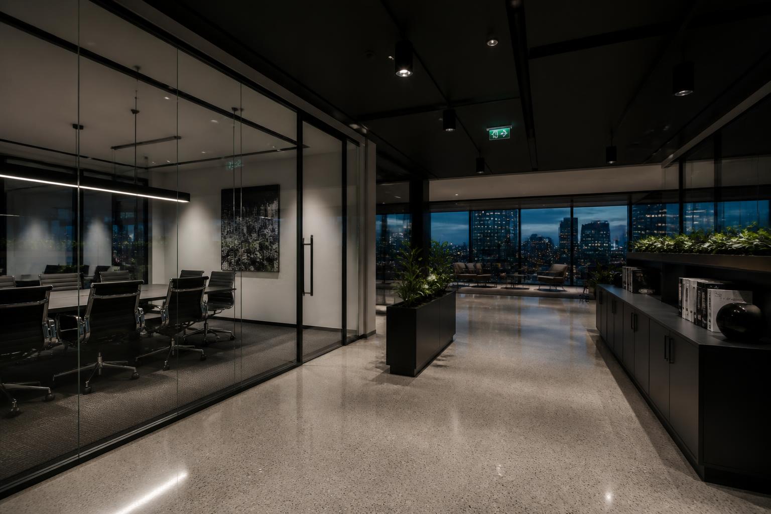 Modern Adelaide commercial office interior, executively maintained